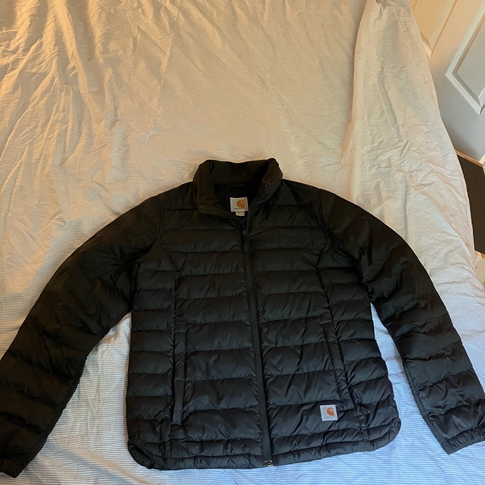 Carhartt Quilted Black Jacket